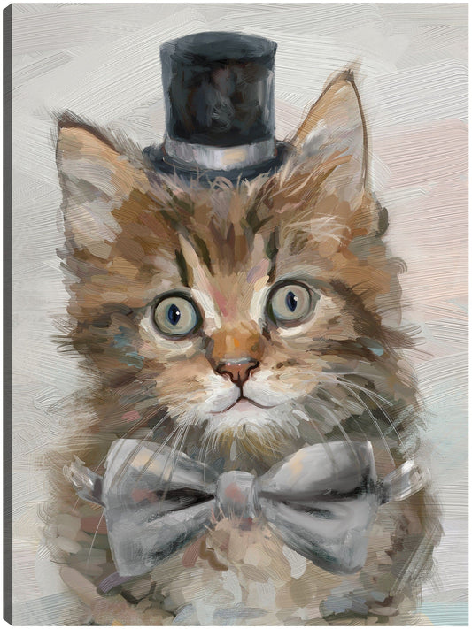 Gatos con sombrero de copa IV - Studio Arts
