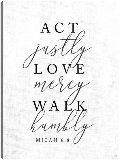 Actuar con justicia I - Lux + Me Designs