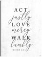 Actuar con justicia I - Lux + Me Designs