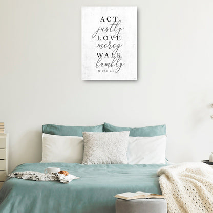 Actuar con justicia I - Lux + Me Designs