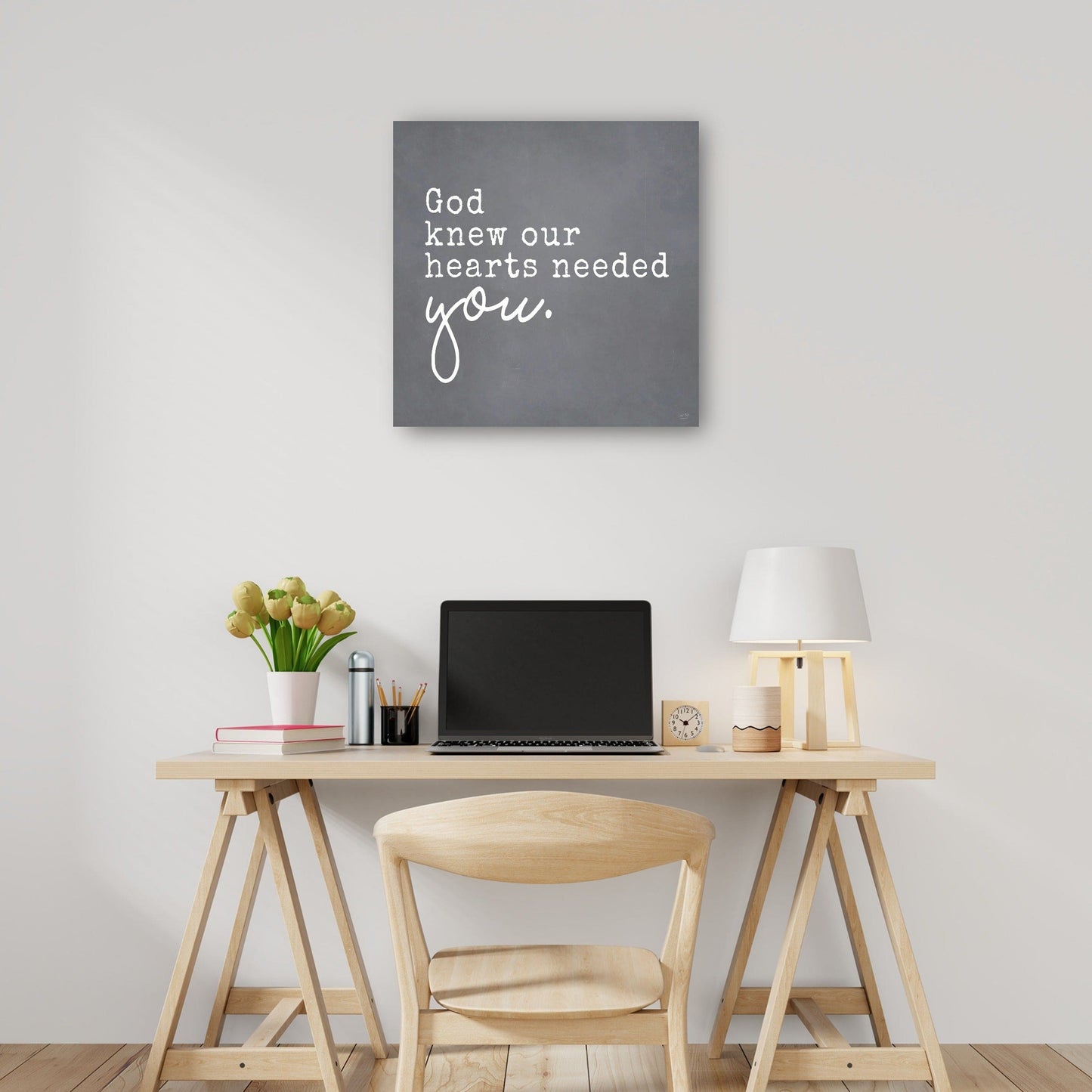 Dios sabía que nuestros corazones te necesitaban - Lux + Me Designs