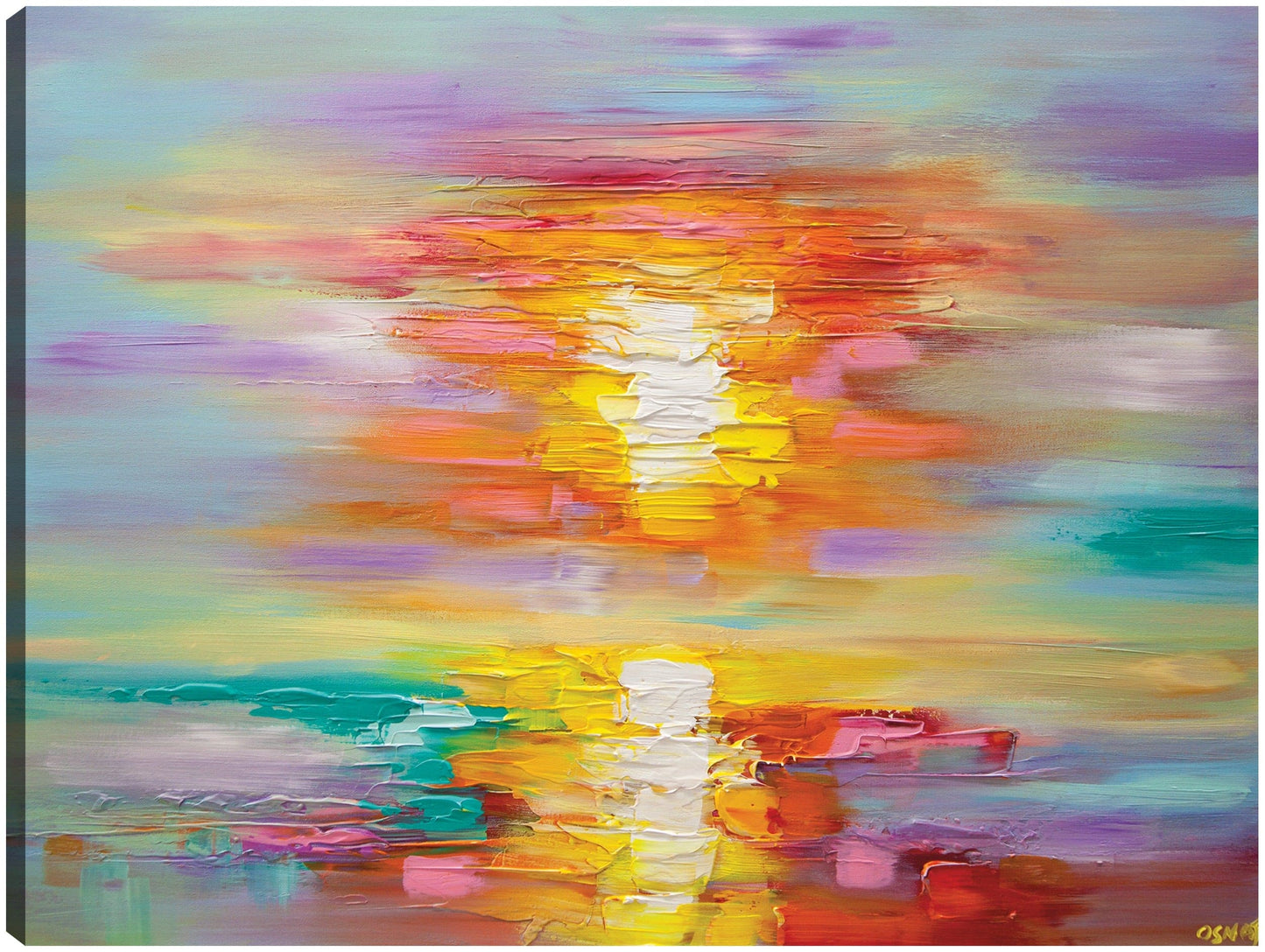 Amanecer abstracto - Osnat Tzadok