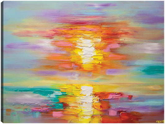 Amanecer abstracto - Osnat Tzadok