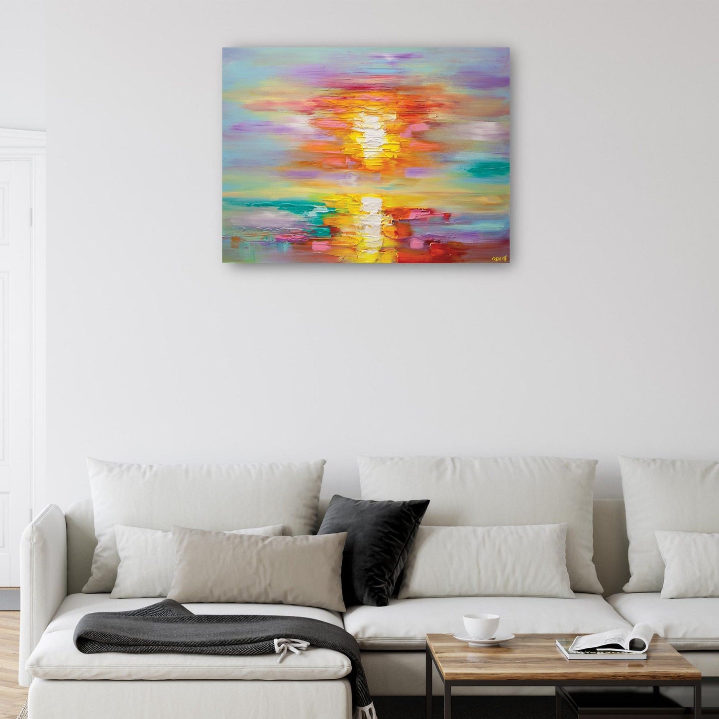 Amanecer abstracto - Osnat Tzadok