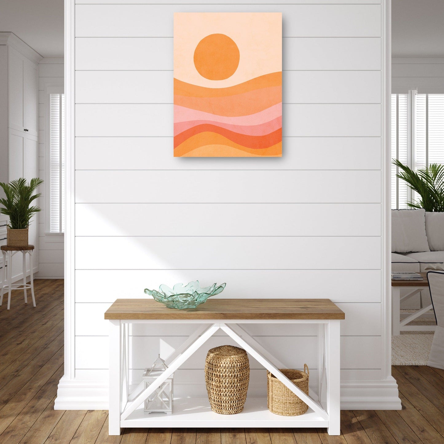 Atardecer dorado de verano - Dominique Vari