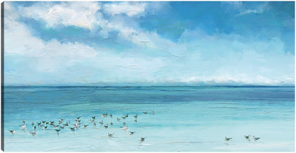 Reunión de aves playeras - Studio Arts