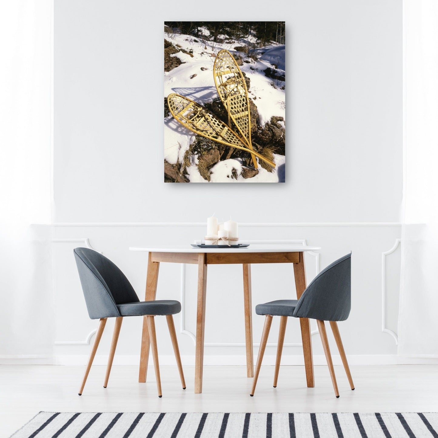 Raquetas de nieve de invierno - Panoramic Images
