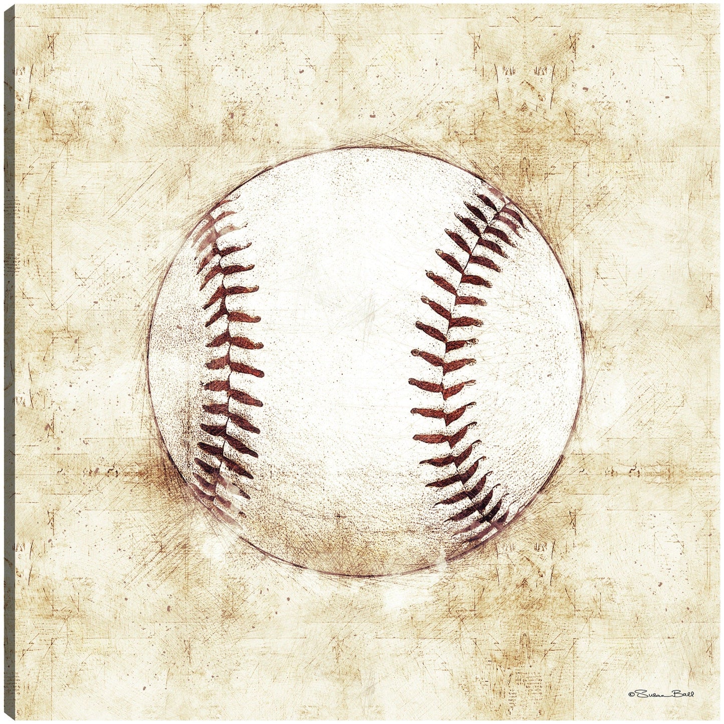Bosquejo de béisbol - Susan Ball
