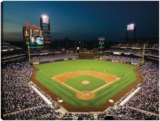Fanáticos del béisbol de Filadelfia - Panoramic Images