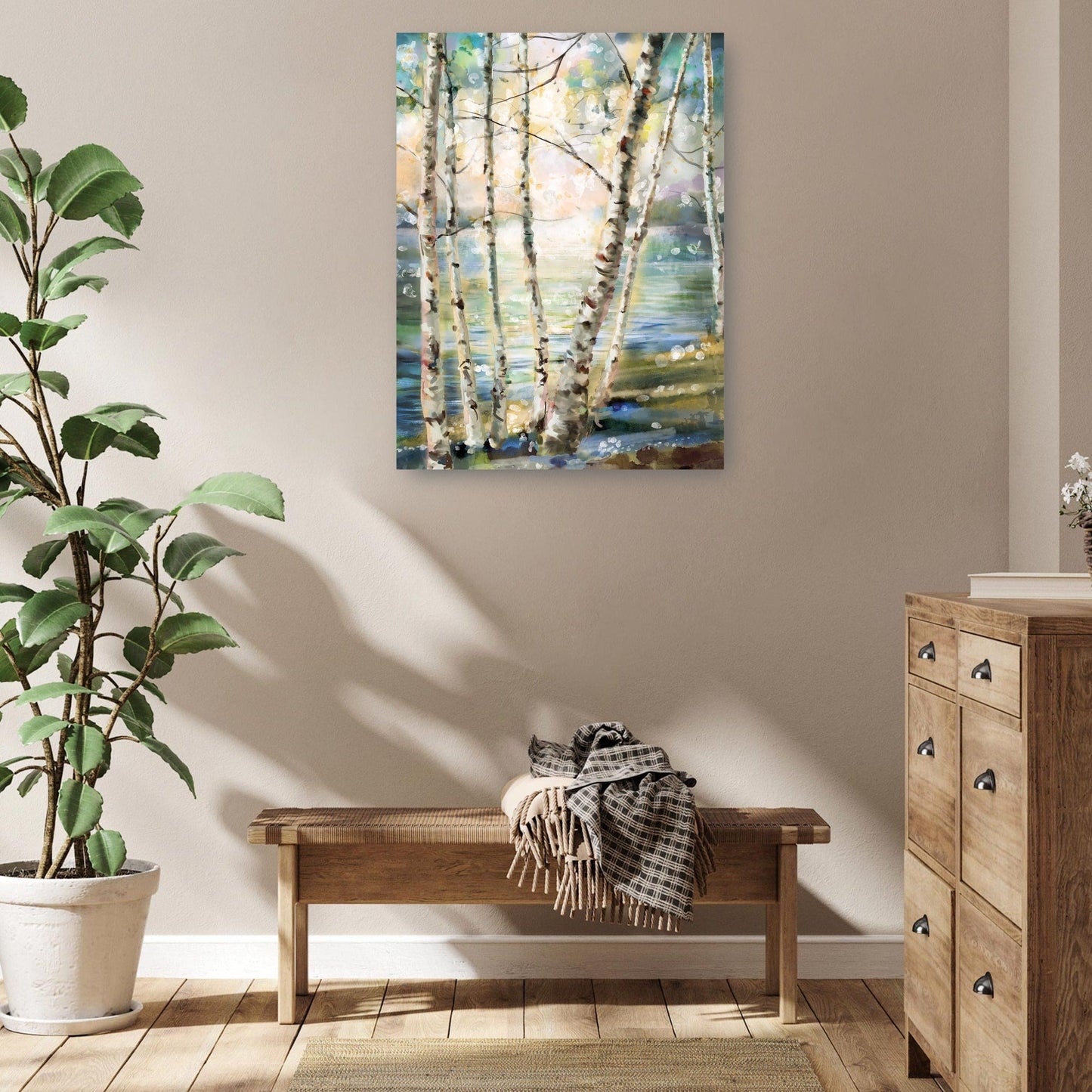 Amanecer de la casa del lago - Studio Arts
