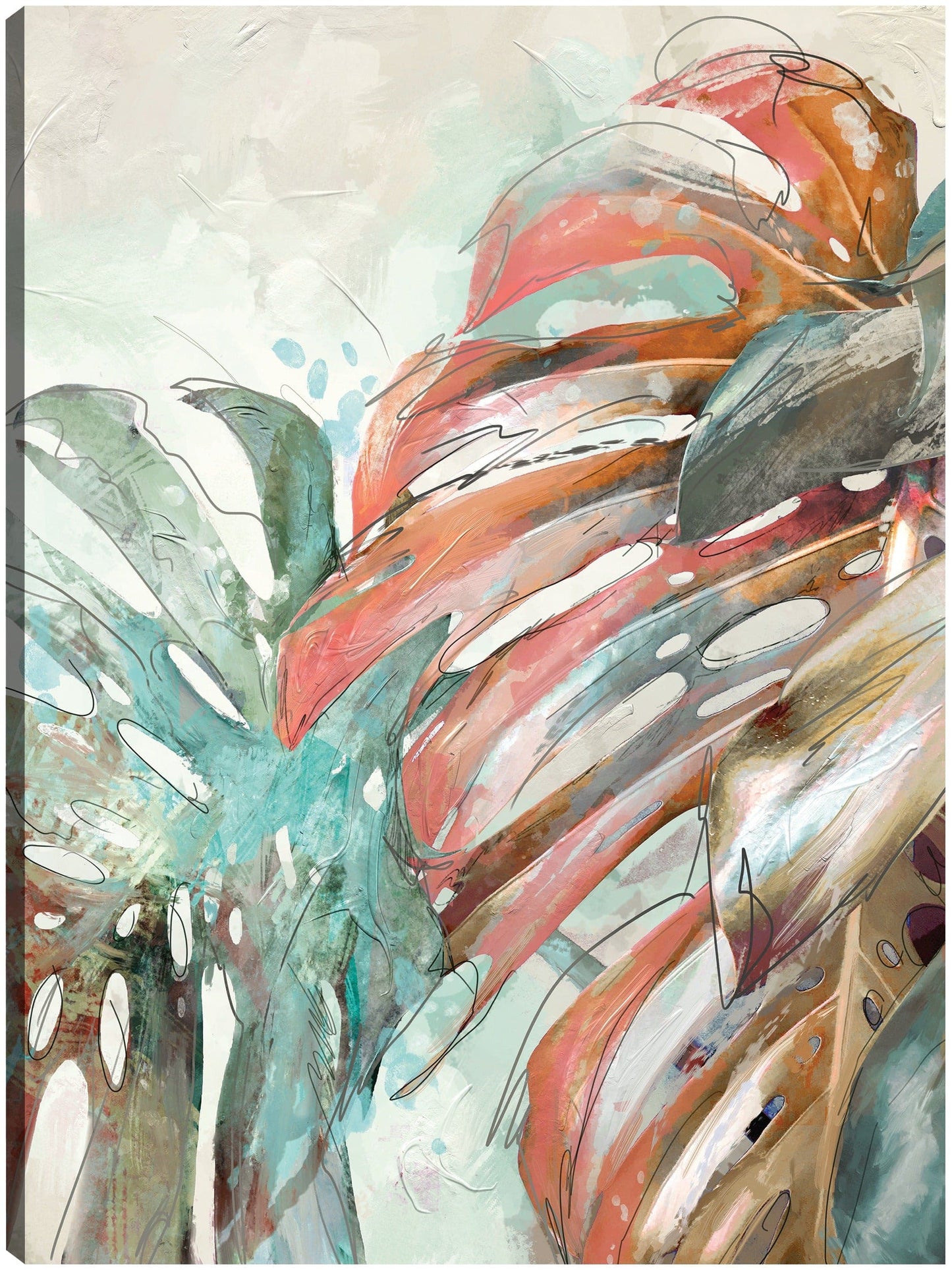Hojas de arte lineal I - Studio Arts