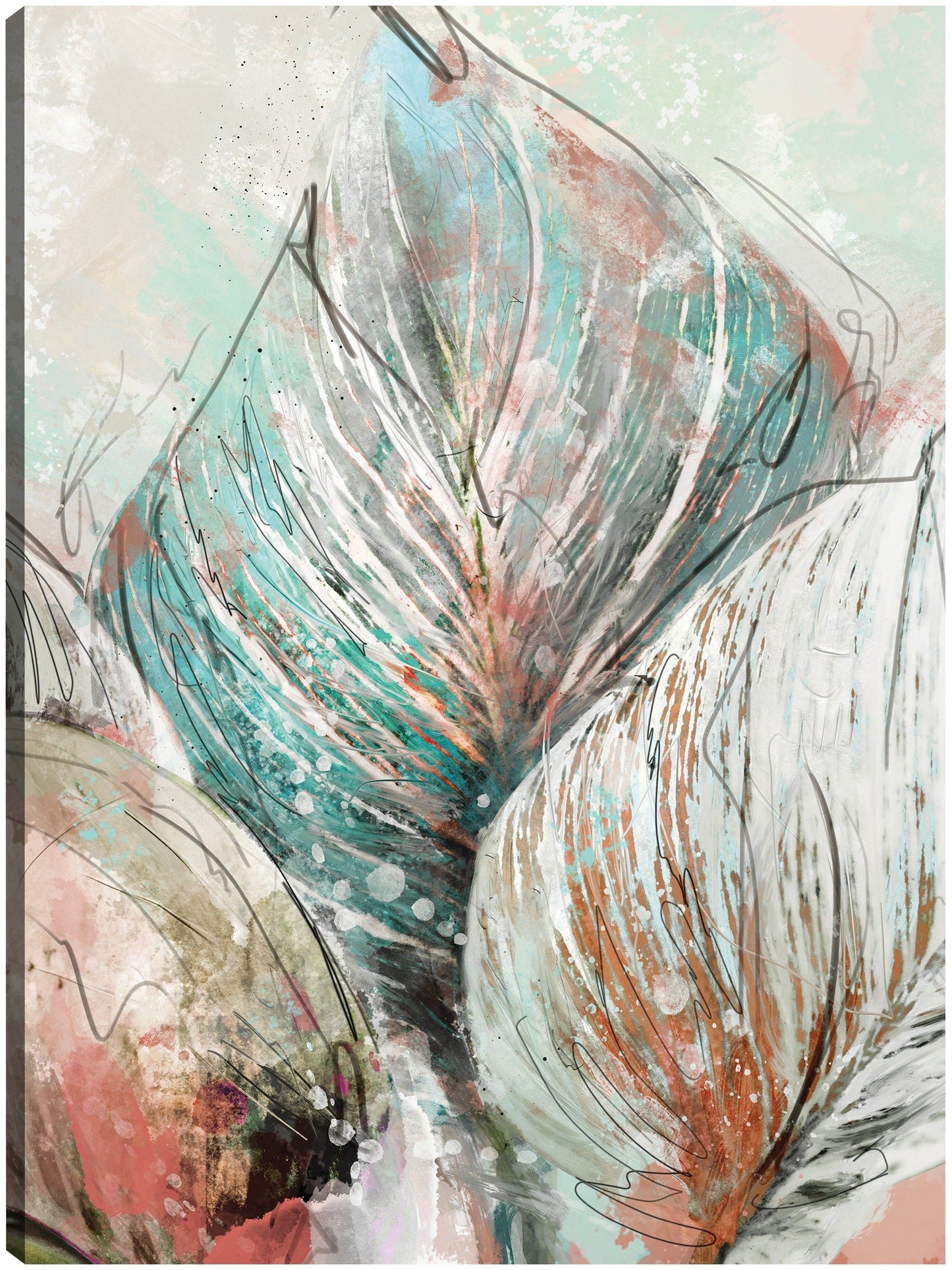 Hojas de arte lineal II - Studio Arts