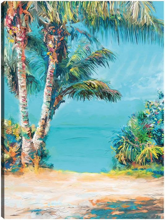 Verde azulado tropical - Studio Arts