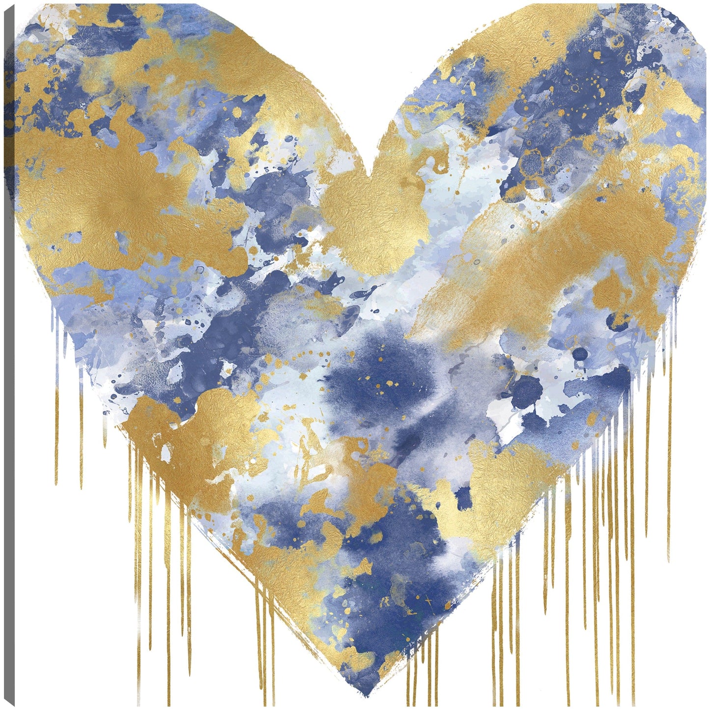 Azul y dorado de gran corazón - Lindsay Rodgers