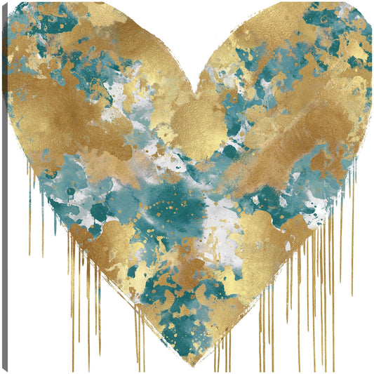 Verde y dorado de gran corazón - Lindsay Rodgers