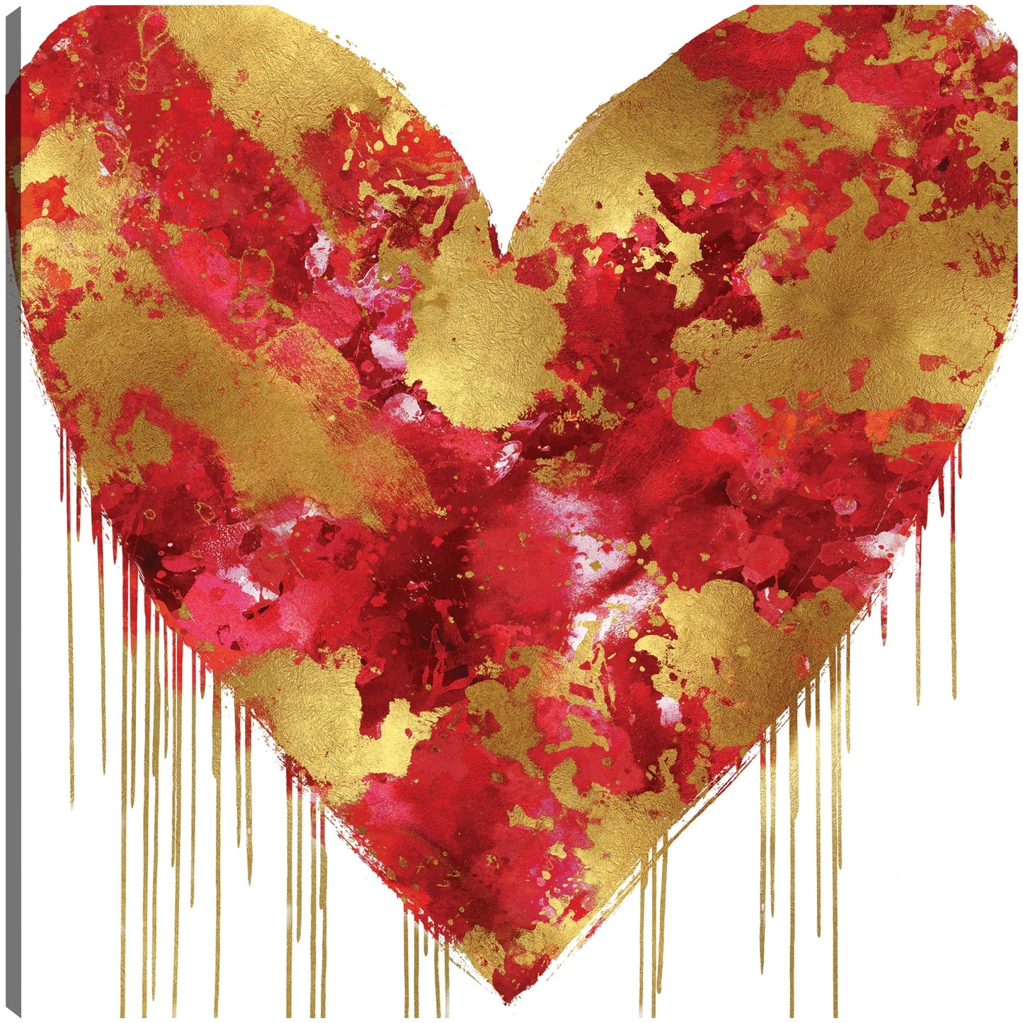 Rojo y dorado de gran corazón - Lindsay Rodgers