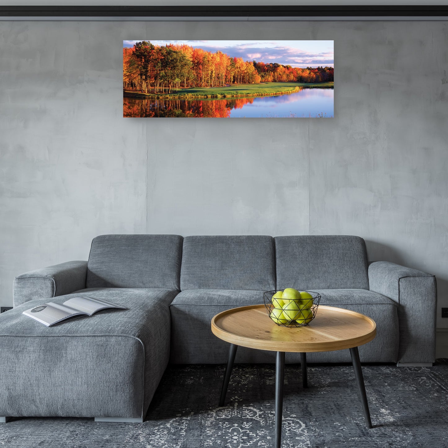 Reflexiones del espectro de otoño - Panoramic Images