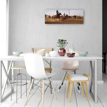 Dakota Roping Cowboys - Panoramic Image