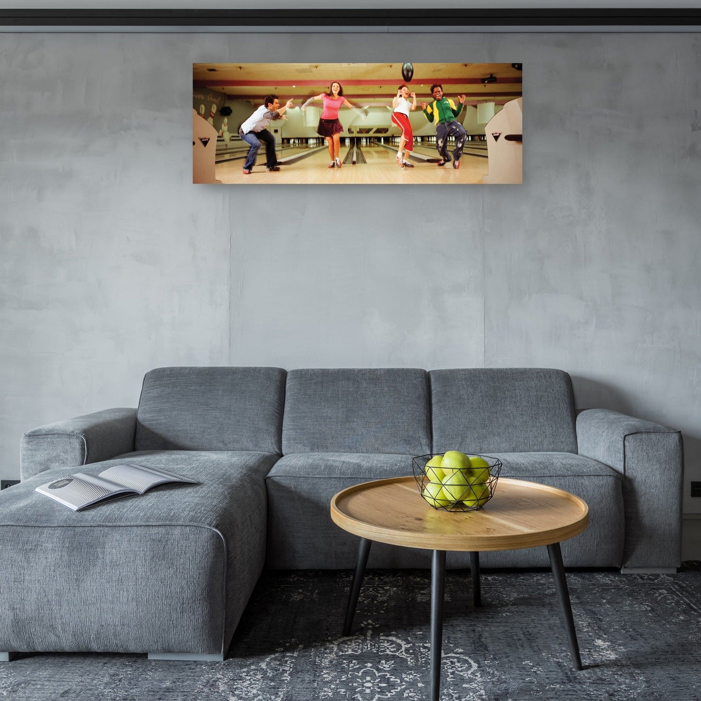 Bowling is Fun Girls - Panoramic Images