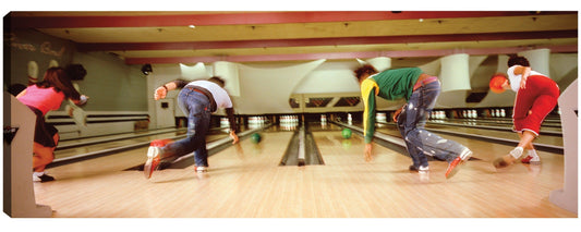 Down the Lane Bowling - Panoramic Images