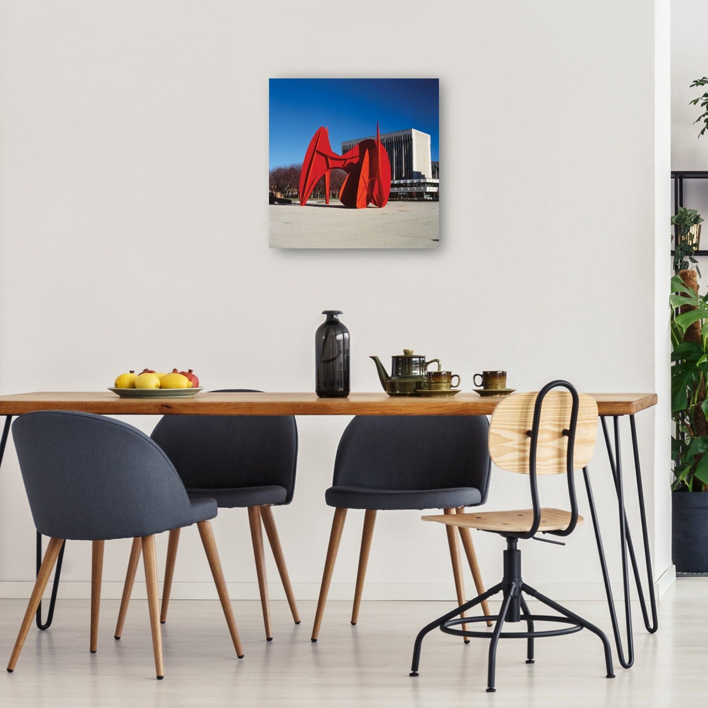 Gran arte de Calder rojo - Panoramic Images