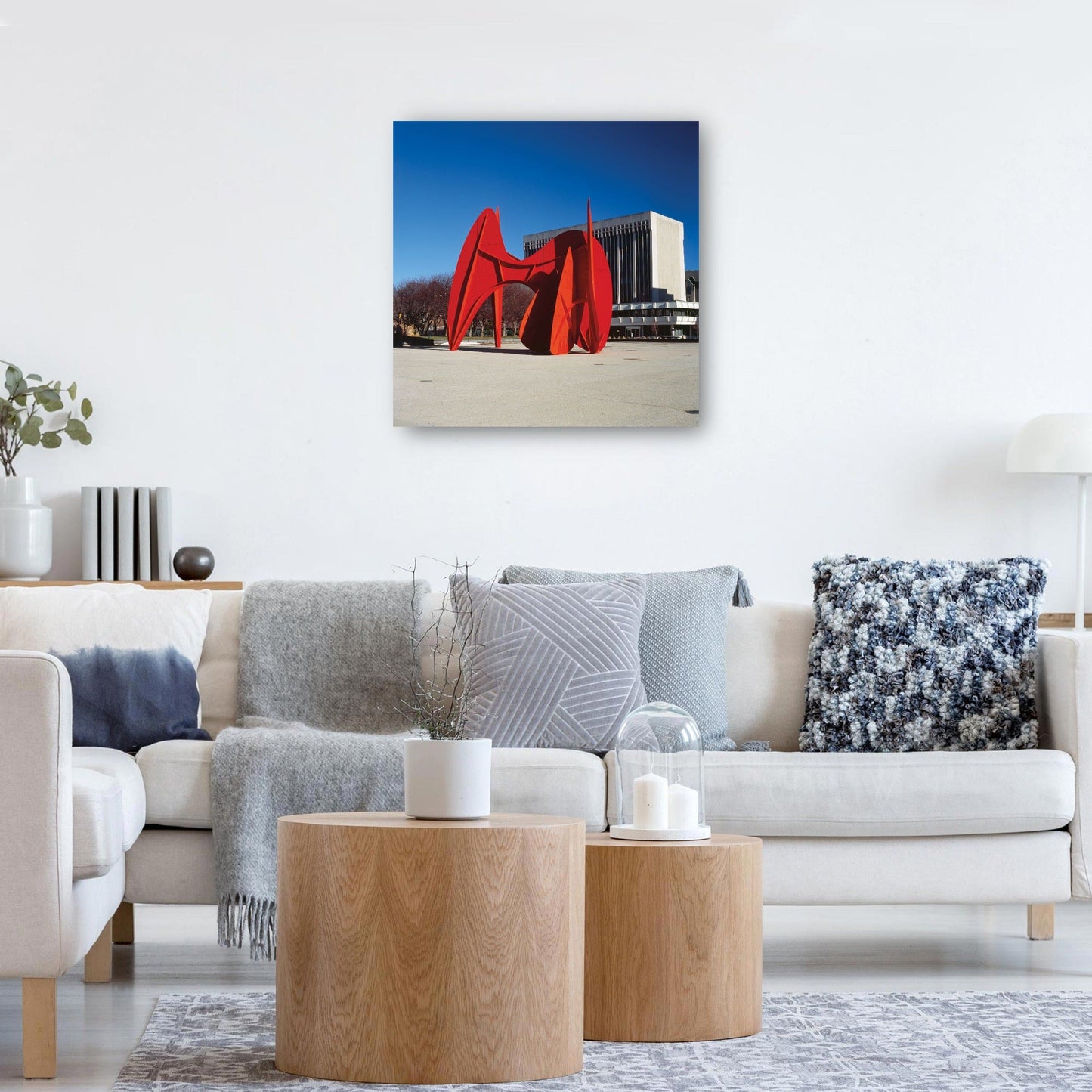 Gran arte de Calder rojo - Panoramic Images