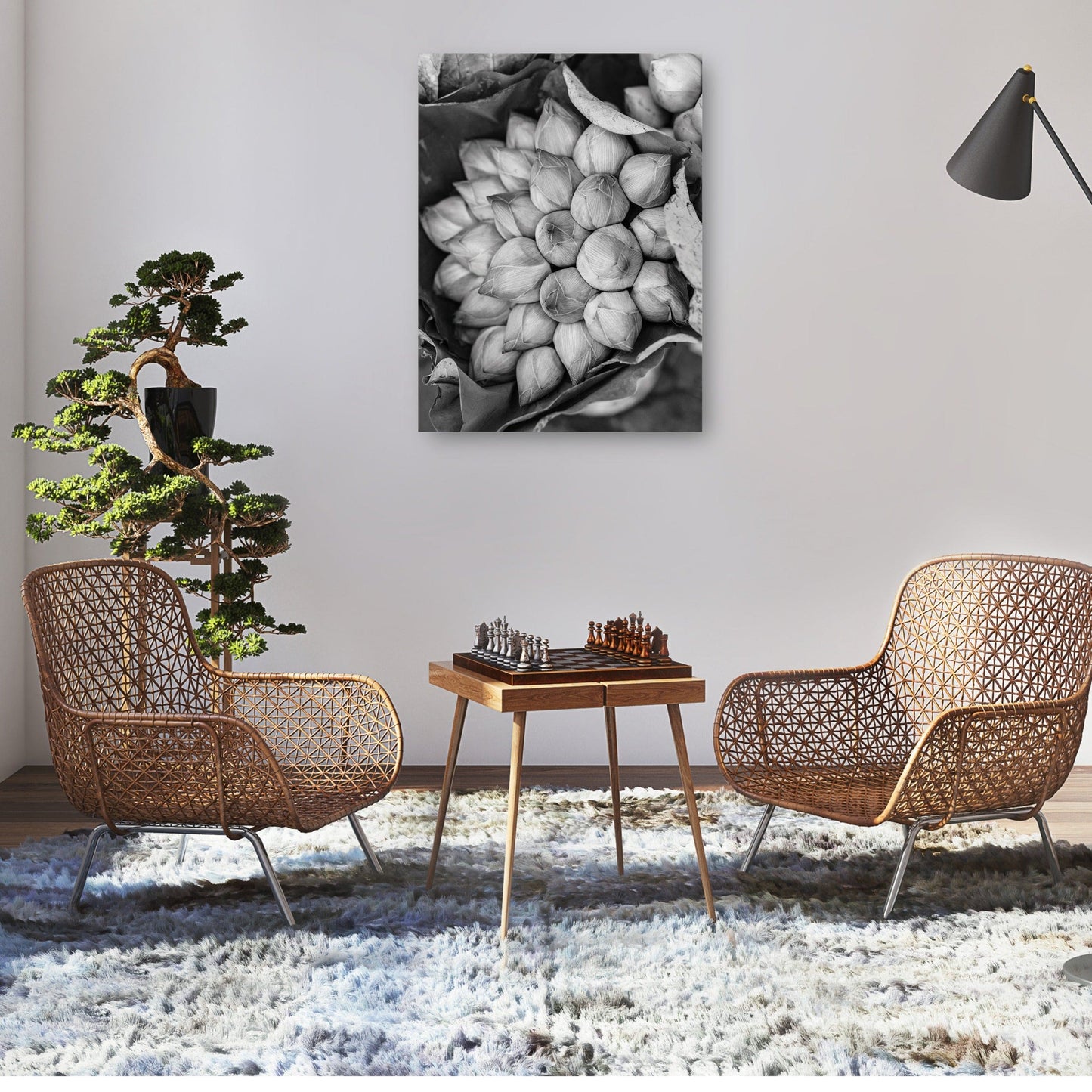 Flores de loto de Camboya - Panoramic Images