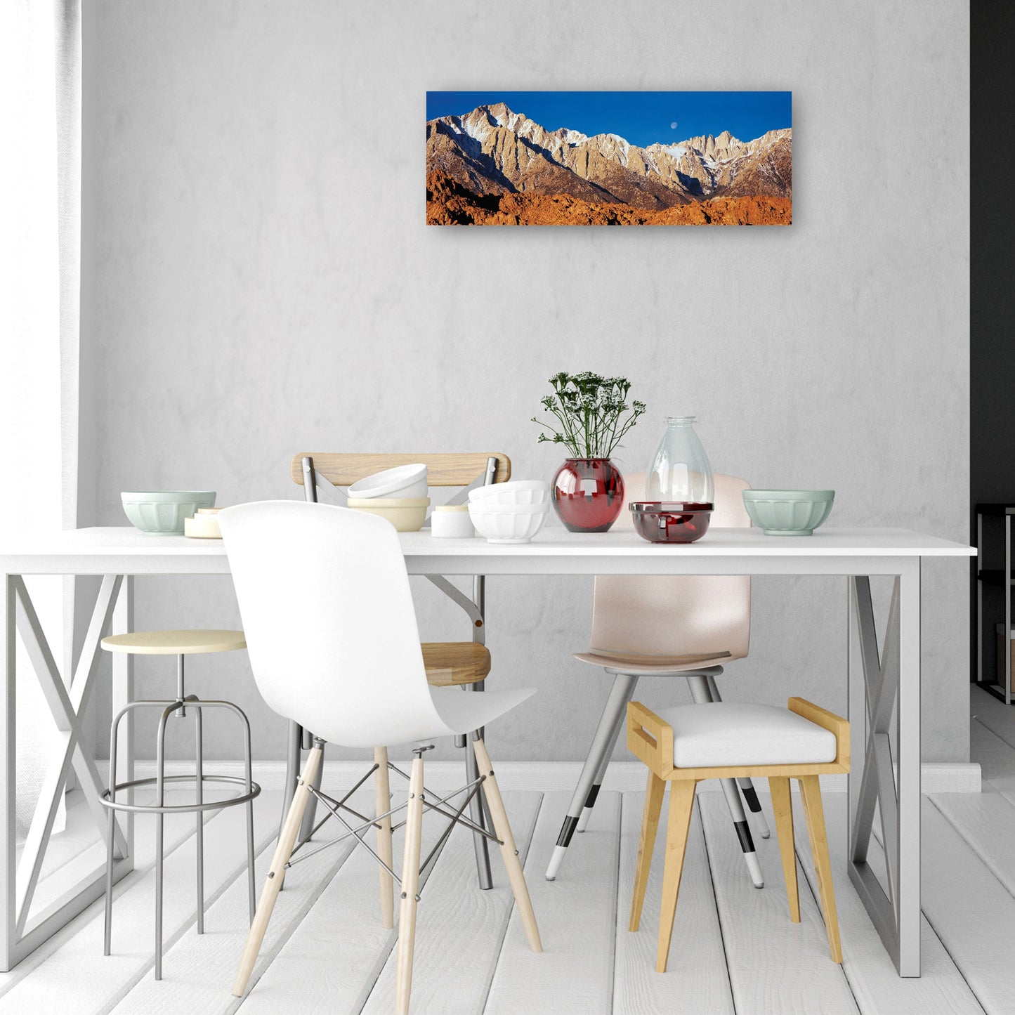 Montañas Moonrise - Panoramic Images