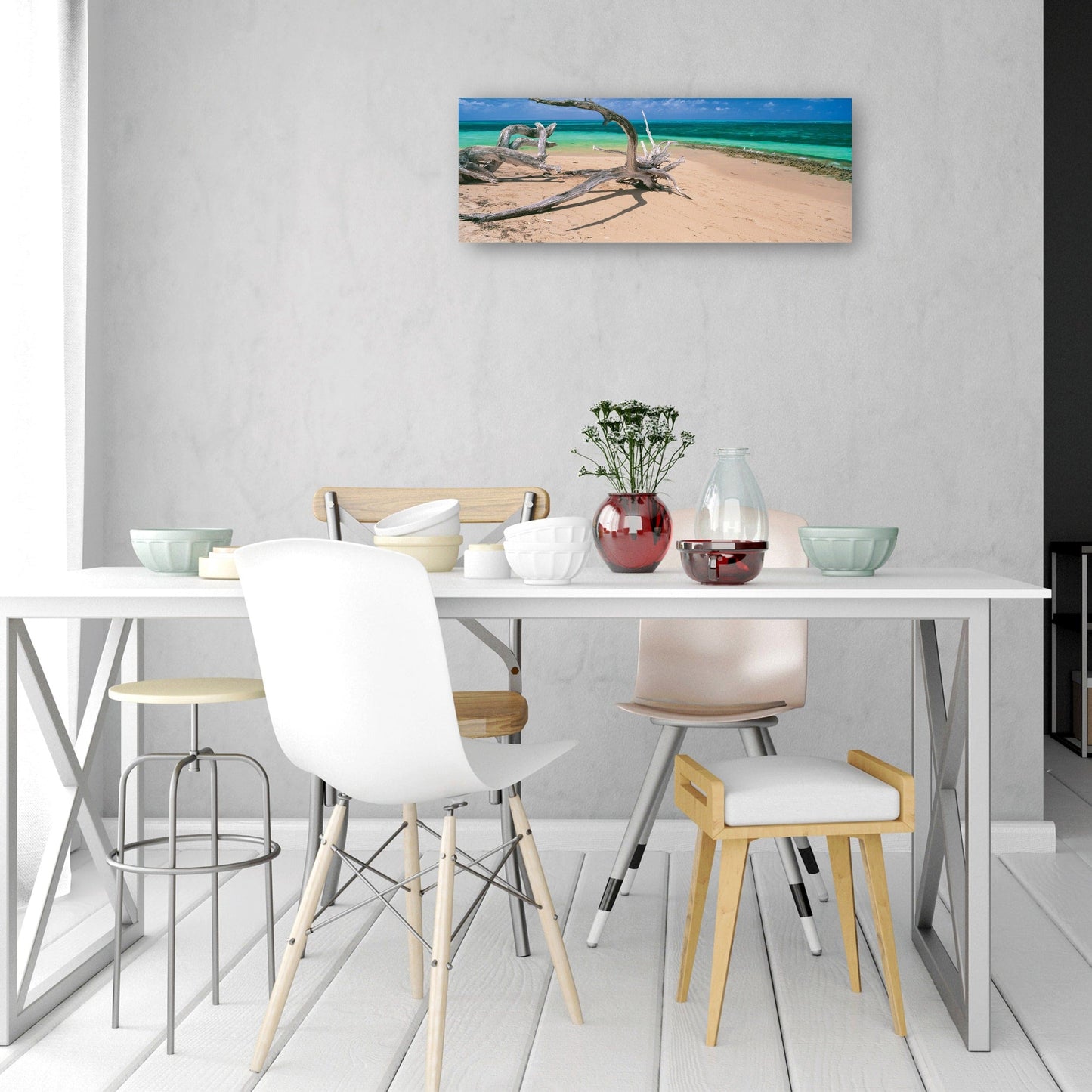 Abajo bajo madera flotante - Panoramic Images