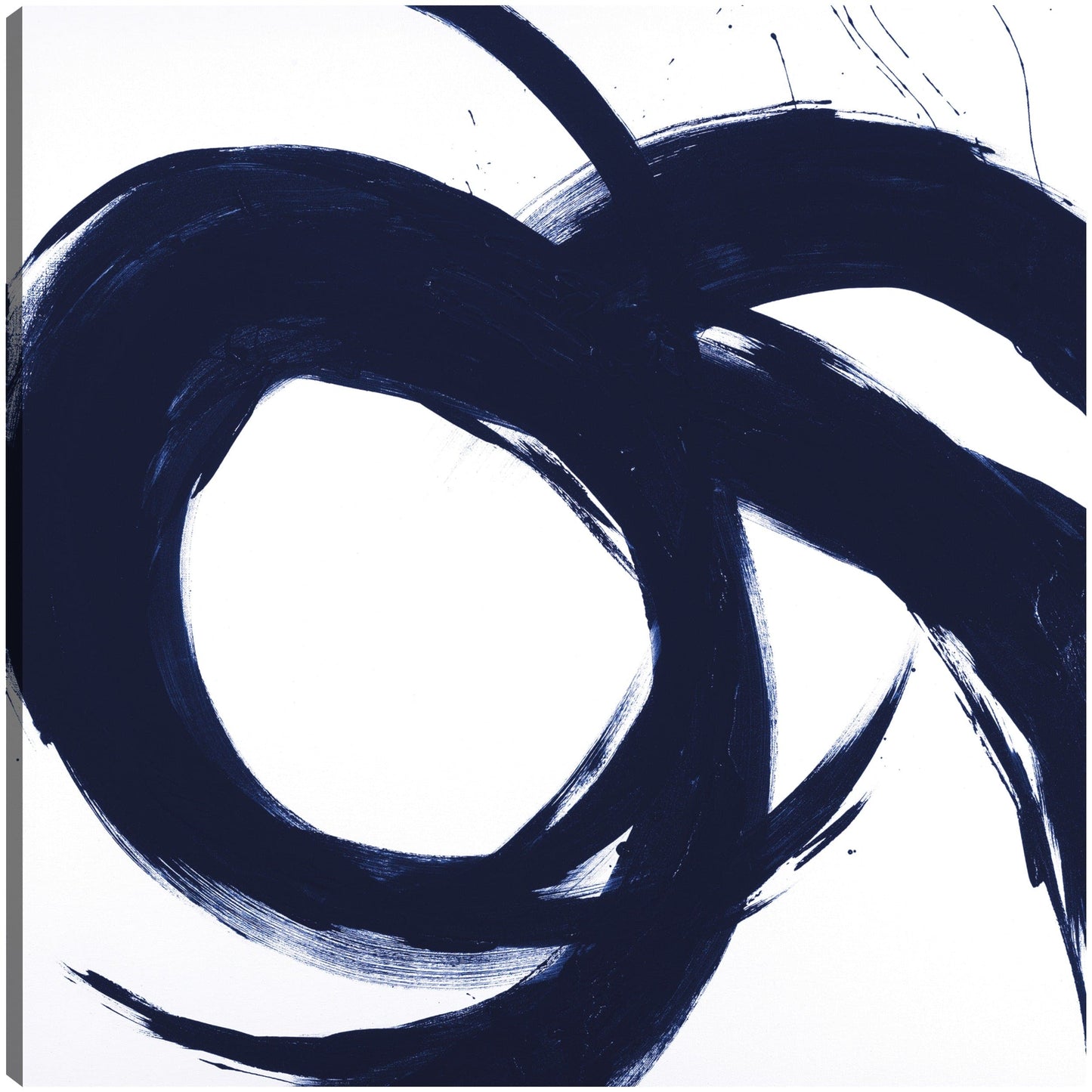 Trazos circulares azul marino II - Megan Morris