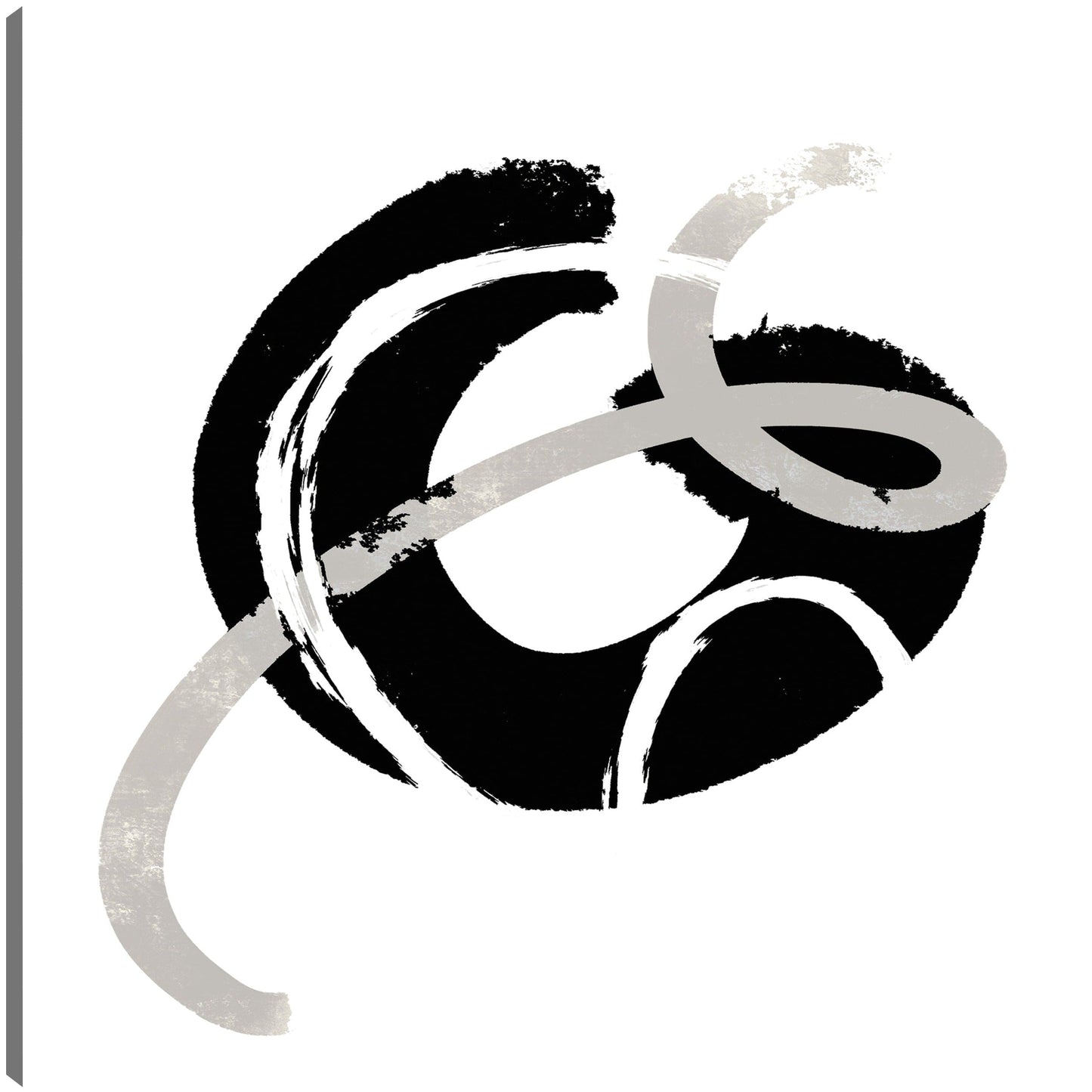 Desplazamiento abstracto en blanco y negro I - SD Graphics Studio