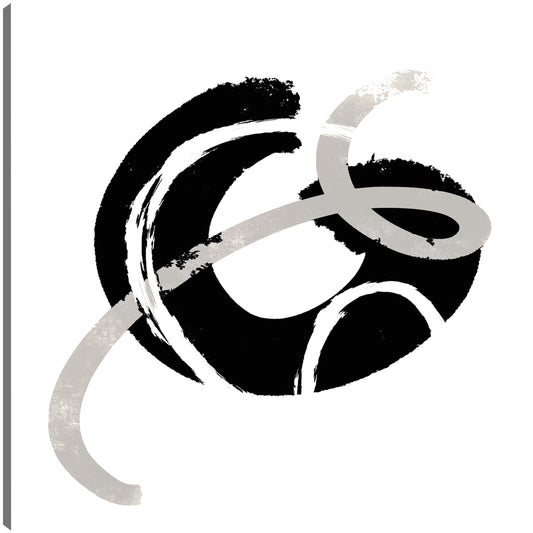 Desplazamiento abstracto en blanco y negro I - SD Graphics Studio