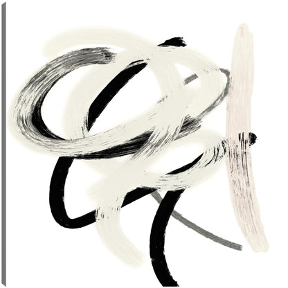 Desplazamiento abstracto en blanco y negro II - SD Graphics Studio