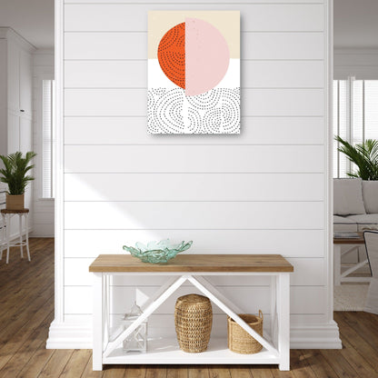 Círculos mod minimalistas - Jen Bucheli