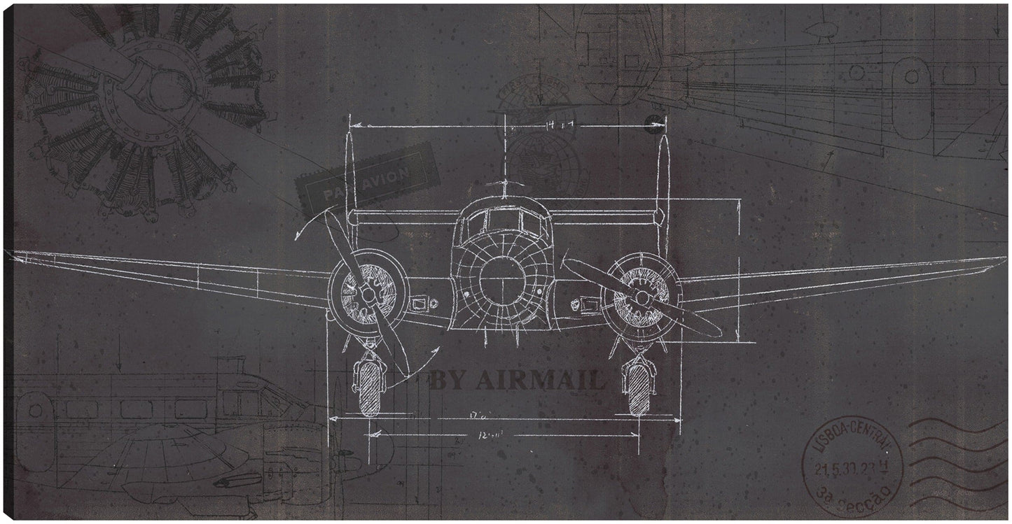Plano de avión IV Alas - Marco Fabiano