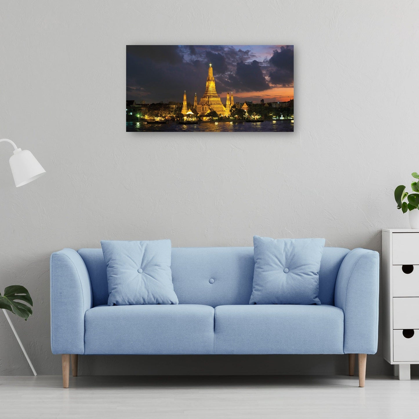 Templo de las luces tailandesas - Panoramic Images