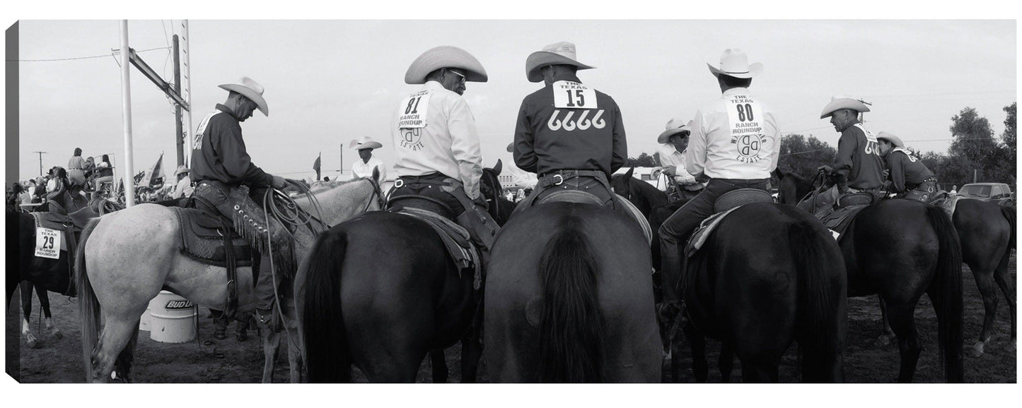 Vaqueros de Rodeo de Texas - Panoramic Images