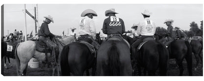 Vaqueros de Rodeo de Texas - Panoramic Images
