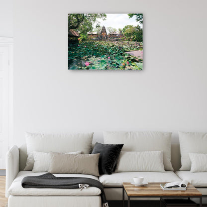 Estanque de flores de Bali - Panoramic Images