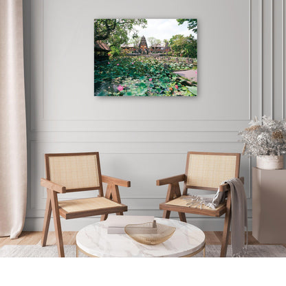 Estanque de flores de Bali - Panoramic Images