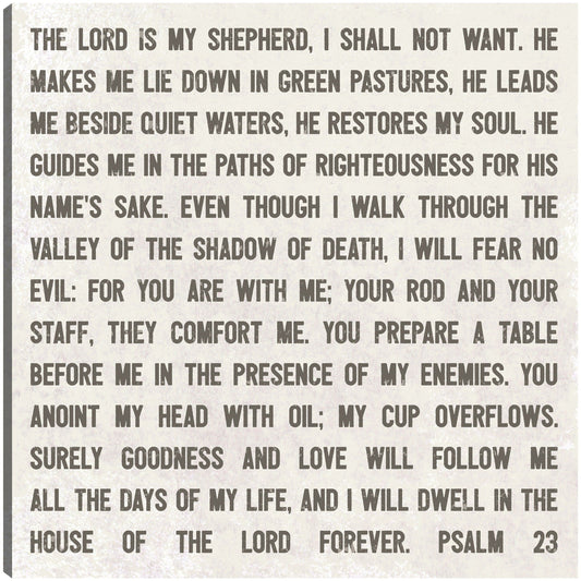 El señor es mi pastor - Lauren Rader
