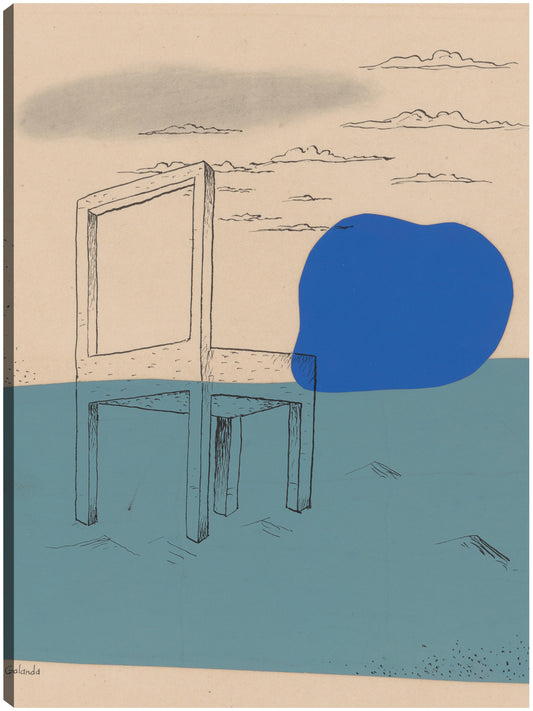 Paisaje con silla (1929-1930) - Mikuláš Galanda