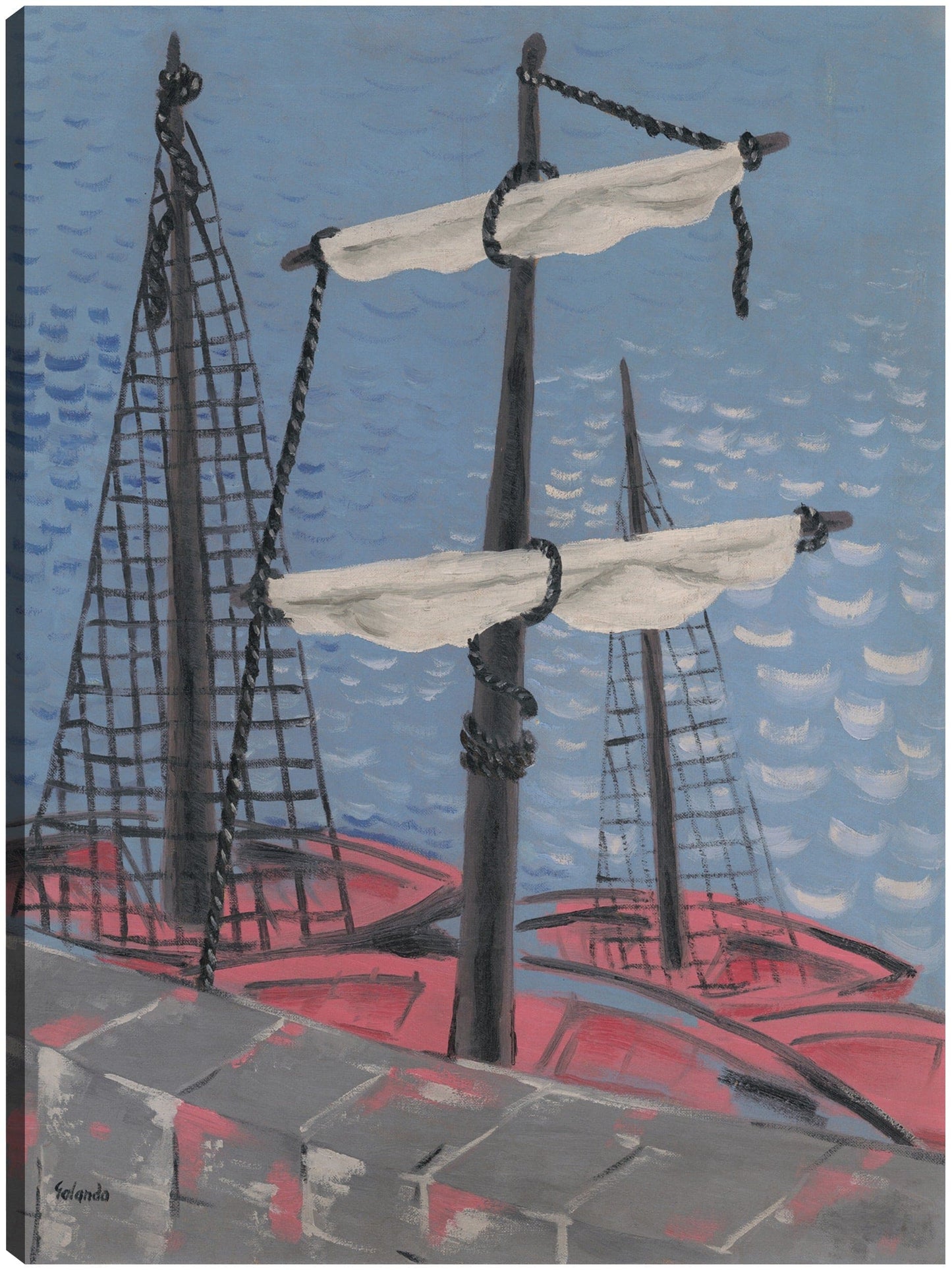 Barcos de pesca (1932) - Mikuláš Galanda