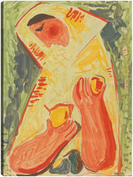 Mujer con frutas (1937-1938) - Mikuláš Galanda