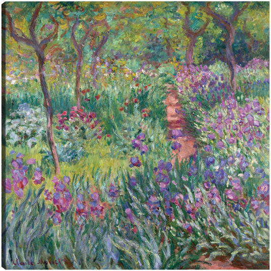 El jardín del artista en Giverny (1900) - Claude Monet