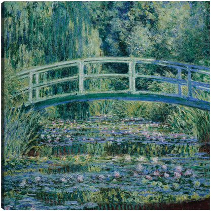 Lirios de agua y puente japonés (1899) - Claude Monet