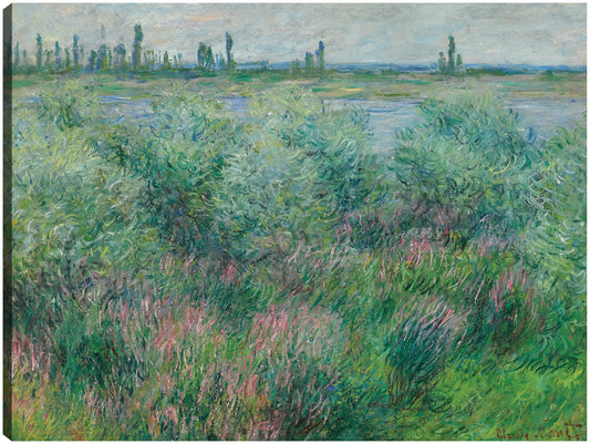 Orillas del Sena cerca de Vétheuil (1881) - Claude Monet