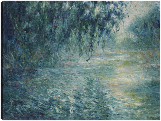 Mañana en el Sena (1898) - Claude Monet
