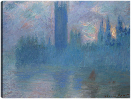 Casas del Parlamento, Londres (1900) - Claude Monet