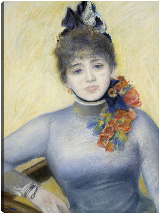 Carolina Rémy (hacia 1885) - Pierre-Auguste Renoir
